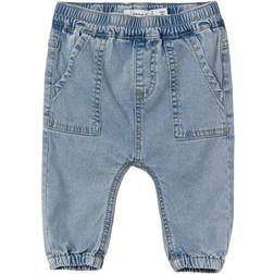 Name It Ben Rund Pasform Jeans - Light Blue Denim (13228857)