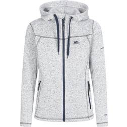 Trespass Womens Odelia Fleece Hoodie Ghost Navy Marl