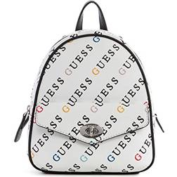 Guess Factory Women's Willie Logo Backpack - White Multi