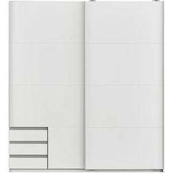 Sconto Schwebetürenschrank White Kleiderschrank 180x198cm