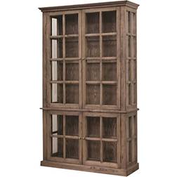 Chic Antique Display Natural Vitrineskab 120x196cm