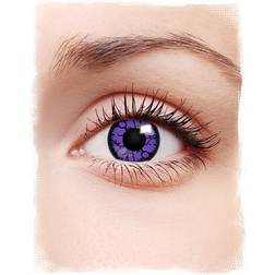 Horror-Shop Reptile Contact Lenses Violet