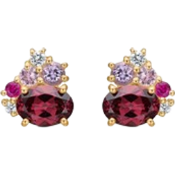 Mads Z Four Seasons Autumn Earrings - Gold/Multicolour