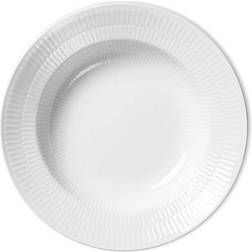 Royal Copenhagen White Fluted Dyp tallerken 21cm