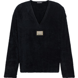 Dolce & Gabbana Terrycloth Sweatshirt - Black