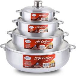 Alpine Cuisine Caldero Cookware Set with lid 8 Parts