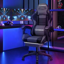 ELFORDSON Gaming Chair With Extra Large Pillow