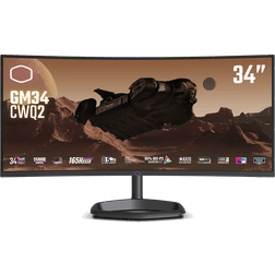 Cooler Master GM34-CWQ2 34" Curve UWQHD/QDOT/165Hz/0.5ms/FSP