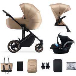 Kinderkraft Barnvagn Prime2 3in1 Mink Pro