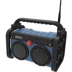 Soundmaster DAB85BL Workplace Radio DAB+ FM AUX DAB+ FM Blue Black
