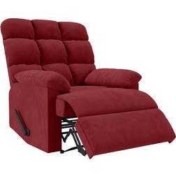 Lark Manor Eger Crimson Red Armchair 39.5"