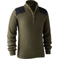 Deerhunter Rogaland Knit with Zip - Adventure Green