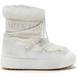 Moon Boot Ltrack Tube Faux-Fur Boots - White