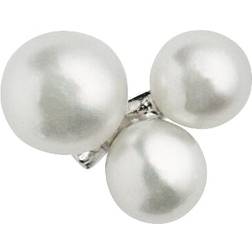Stine A Three Berries Earrings - Silver/Pearls
