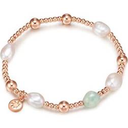 Lulu & Jane Bracelet - Rose Gold/Pearls