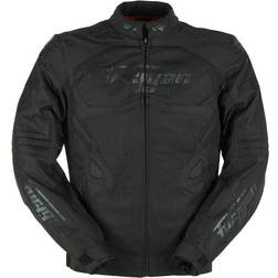 Furygan Atom Vented Evo Perforierte Motorrad Textiljacke, schwarz, Größe