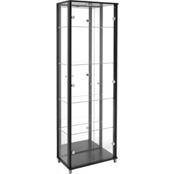 Skånska Möbelhuset Optima Black Vitrinskåp 58x172cm
