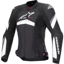 Alpinestars Stella T-GP Plus R V4 Jacket - Black/White Woman