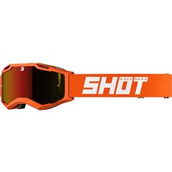 Shot Iris 2.0 Solid Motocross Brille, orange