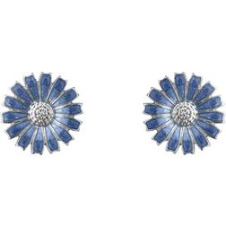 Georg Jensen Daisy Blå Örhängen - Blue