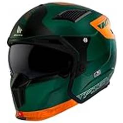 MT Helmets Trial Helm Streetfighter SV S Totem - Grün