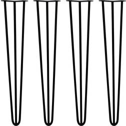SkiSki legs Hairpin Black Table Leg 71cm 4pcs