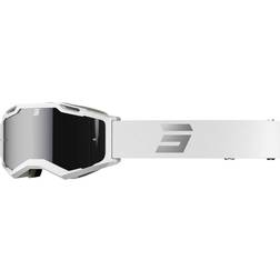 Shot Iris 2.0 Tech Motocross Goggles, grey-white for Men