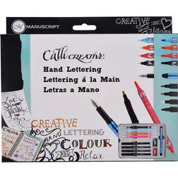 Manuscript Callicreative MC170-Let Hand Lettering Set 16-pcs