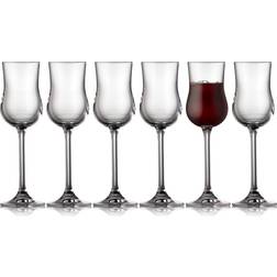 Lyngby Glas Juvel Verre à Vin Rouge 9cl 6pcs