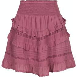 Neo Noir Donna S Voile Skirt - Evening Rose