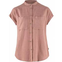 Fjällräven Övik Hemp Shirt SS - Dusty Rose