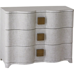 Global Views Toile Linen Chest of Drawer 40x32"