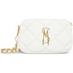 Steve Madden Daisy Quilted Crossbody Bag - White