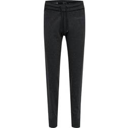 Hummel MT Hana Seamless Tapered Pants - Black Melange