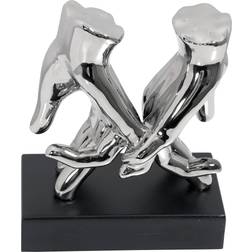 Mirrored Silvered Decorative Item