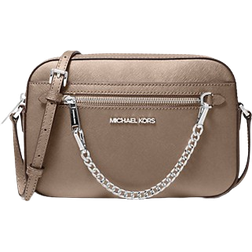 Michael Kors Jet Set Large Saffiano Leather Crossbody Bag - Dusk