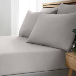 Catherine Lansfield So Soft Easy Iron Fitted Bed Sheet Green