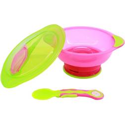 Vitalbaby Unbelievabowl Children's Plate with Lid & Spoon