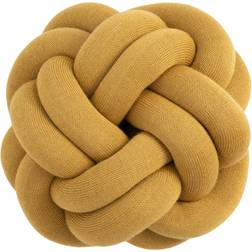 Design House Stockholm Knot Coussin de Décoration Complet Jaune (30x30cm)