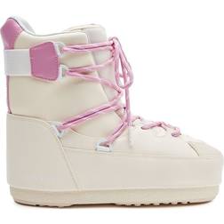 Moon Boot Sneaker Mid Boots - Frozen Dew/Pink