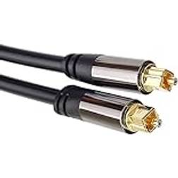 PremiumCord optisk ljudkabel Toslink 2m