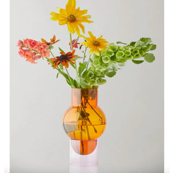 Studio About Bubble Tube Amber/Rose Vase 270cm