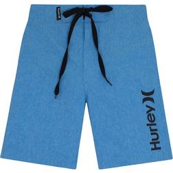 Hurley Boy's Board Shorts - University Blue Heather