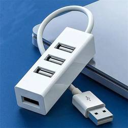 Shein 4-Port USB Hub Ultra-Slim, USB-Powered