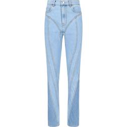 MUGLER Spiral Jeans - Blue