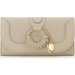 See by Chloé Hana Long Wallet - Cement Beige