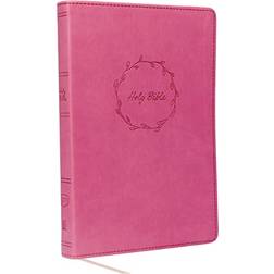 KJV, Value Thinline Bible, Large Print, Leathersoft, Pink, Red Letter Edition, Comfort Print, Religion, Hardback
