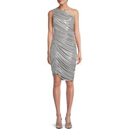 Norma Kamali Diana Dress To Knee - Silver