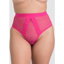 LoveHoney High-Waisted Fishnet Thong