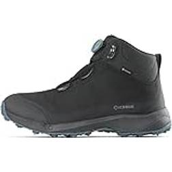 Icebug Stavre Michelin GTX – hållbara vinterstövlar vattentäta fodrade BOA-Fit system män, Svart fotogen, Weit